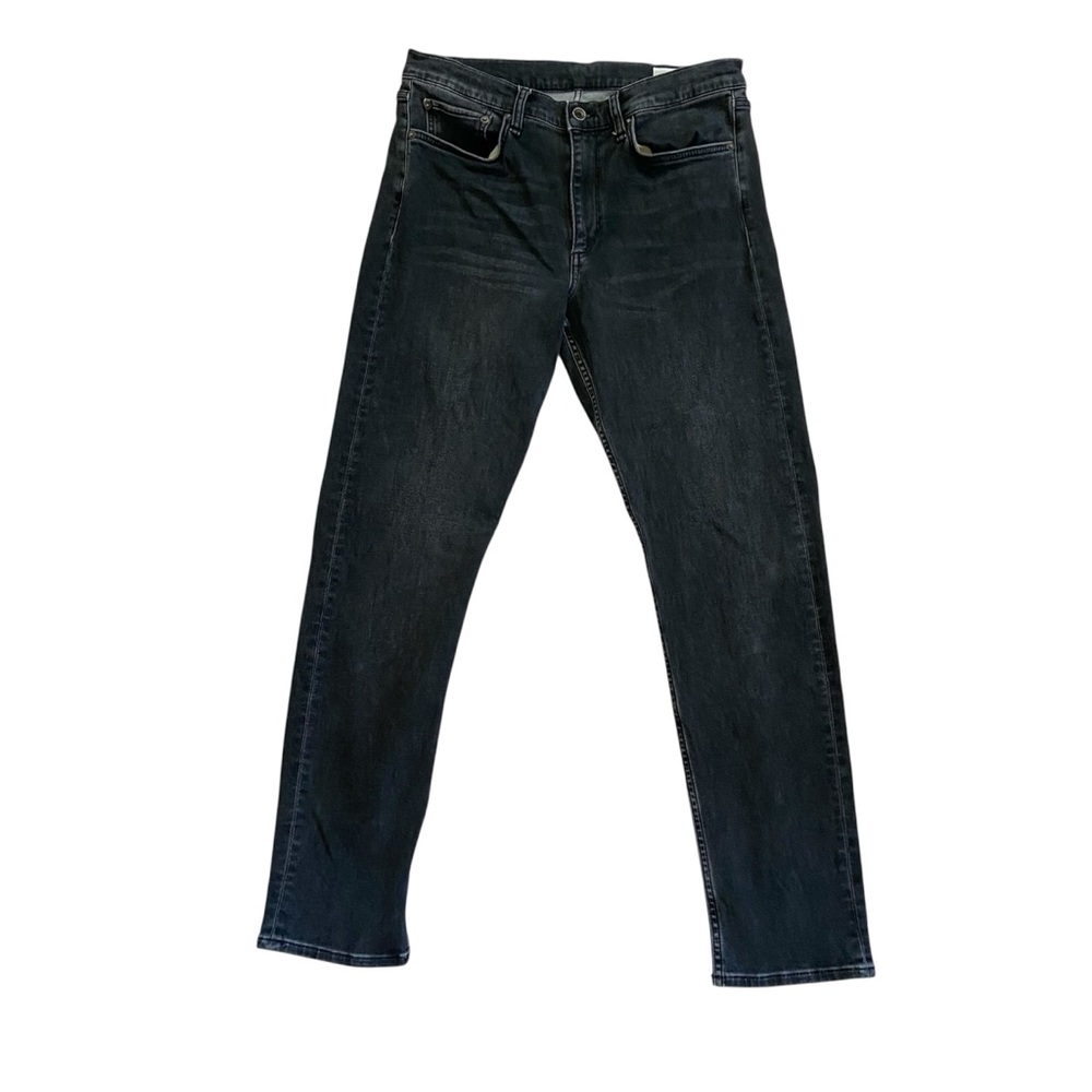 Men's Rag & Bone Fit 2 Slim Black Jeans 34W 32L - Picture 2 of 11